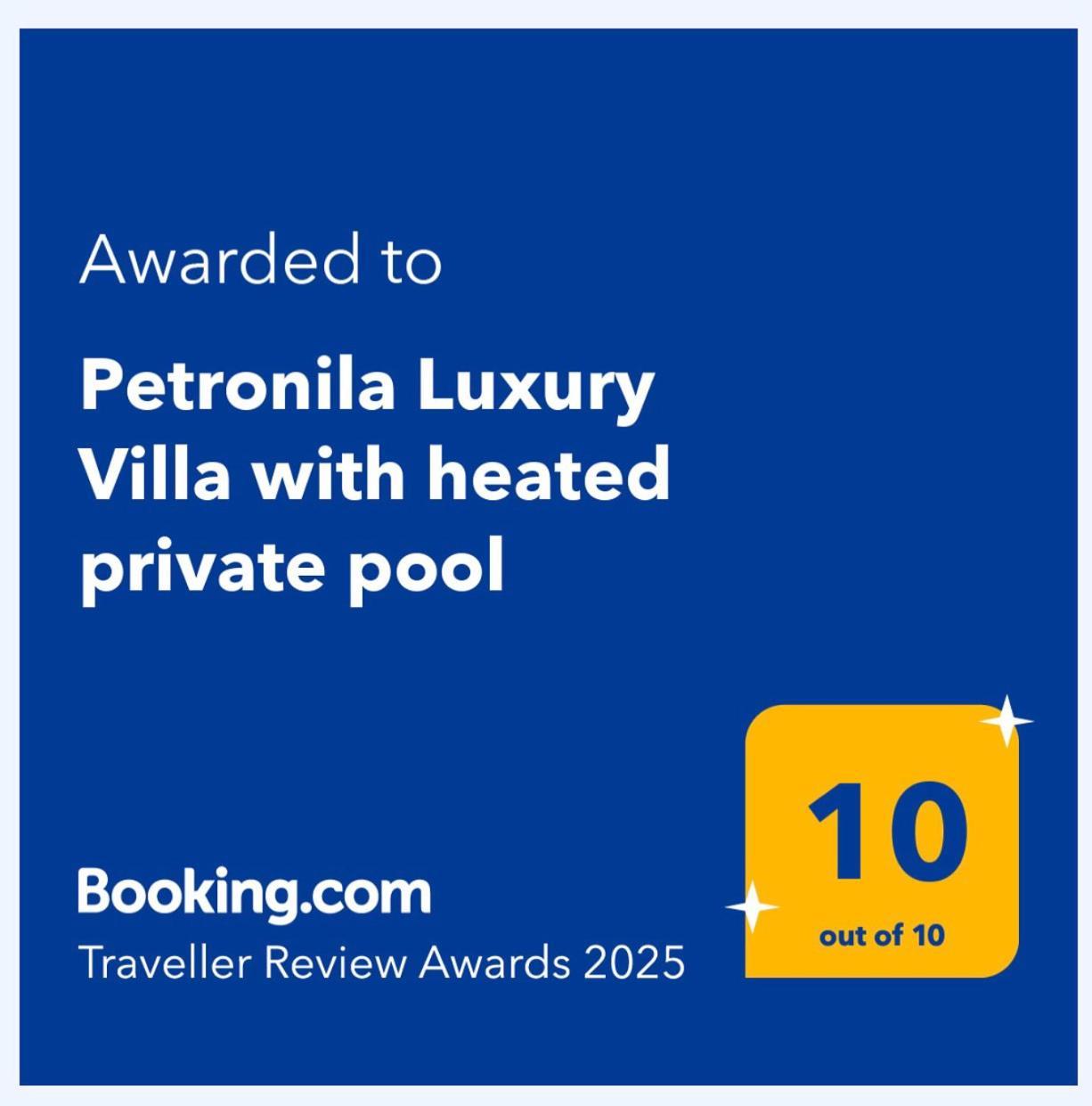 Petronila Luxury Villa With Heated Private Pool Kíssamos Eksteriør bilde
